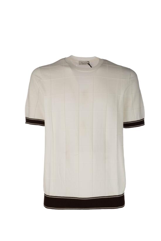26SS CLAQ 반팔 티셔츠 CQ1200012 BIANCO Bianco