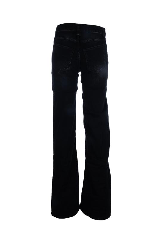 25FW 발렌시아가 와이드 레그 팬츠 852328TTW67 1037 BLACK FADE OUT - BALENCIAGA