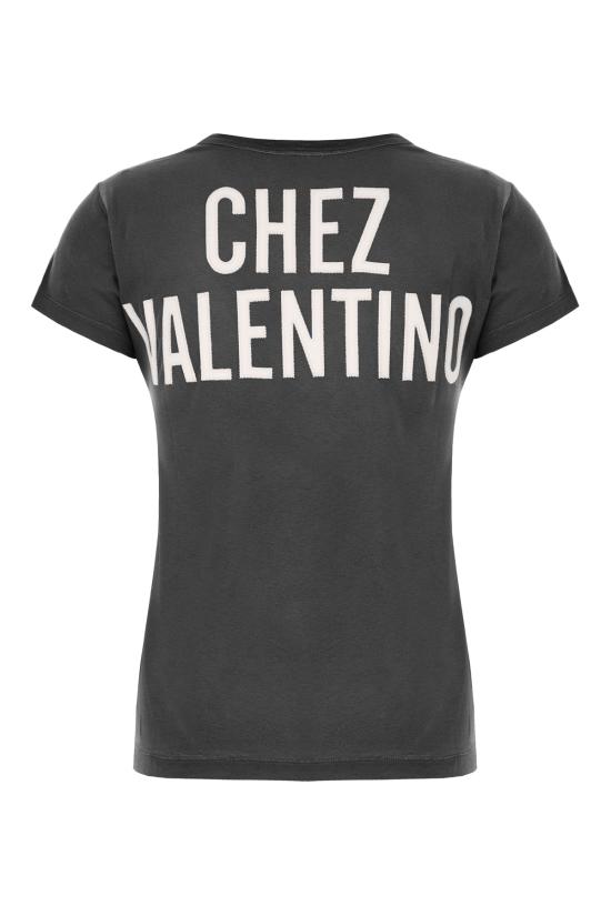 26SS 발렌티노 가라바니 반팔 티셔츠 8B3MG24Y9GL TB1 NERO BETULLA - VALENTINO GARAVANI