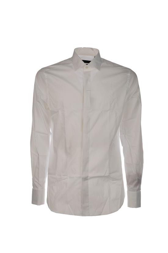 26SS 꼬르넬리아니 긴팔 셔츠 27P9112791463 028 Bianco