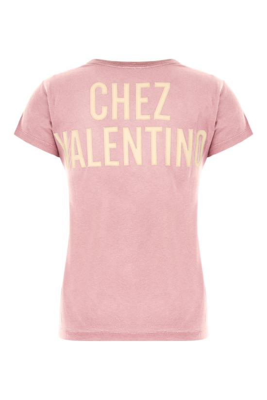 26SS 발렌티노 가라바니 반팔 티셔츠 8B3MG24Y9GL C5R NEUTRAL ROSE BETULLA - VALENTINO GARAVANI