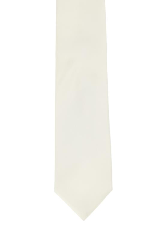 26SS 꼬르넬리아니 넥타이 27U9062720480 028 Bianco - CORNELIANI