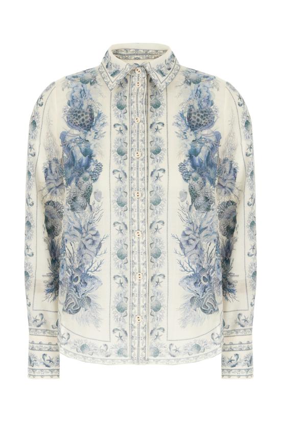 26SS 짐머만 블라우스 5853TRS262 BLTL BLUE TOILE