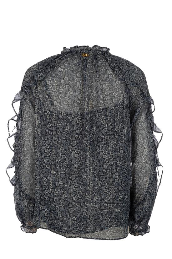 26SS 마이클 코어스 블라우스 MS640Y4KN7 409 MIDNIGHTBLUE - MICHAEL KORS