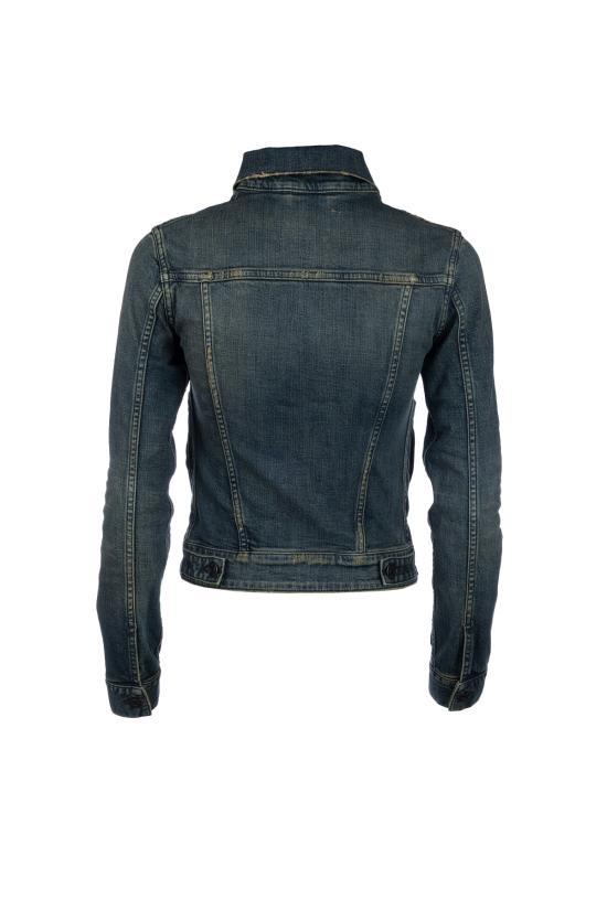 25FW 발렌시아가 자켓 849899TTW89 3394 NAVY GREEN YELLOW - BALENCIAGA