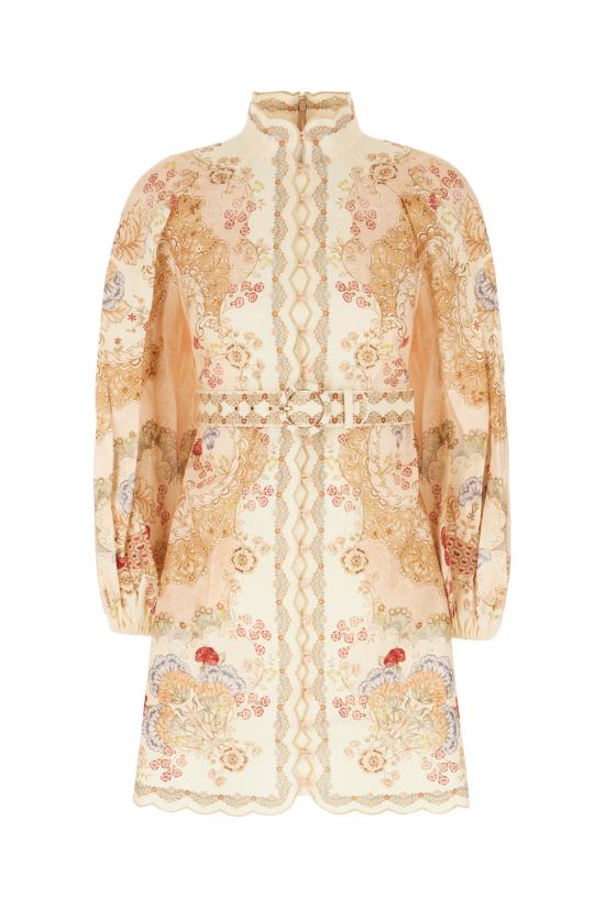 26SS 짐머만 미디 원피스 6470DRS263 WPFB WALLPAPER FLORAL BLUSH