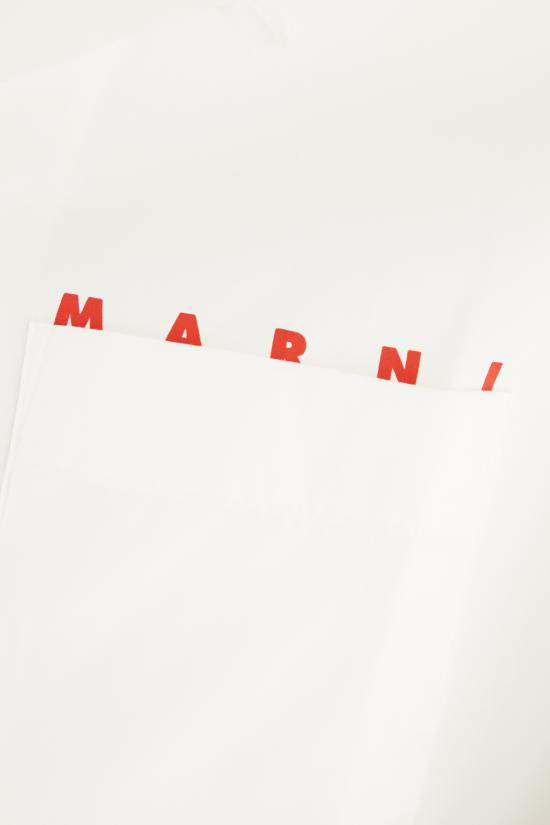 26SS 마르니 긴팔 셔츠 CUMU0213PPUSCT88 LRW01 LILY WHITE - MARNI