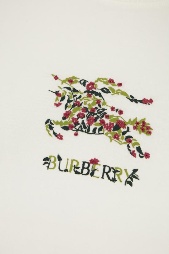 26SS 버버리 반팔 티셔츠 8118964 B7078 CHALK - BURBERRY