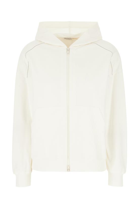 26SS 브루넬로 쿠치넬리 집업 스웨트셔츠 MH827FB706 C600 NATURAL