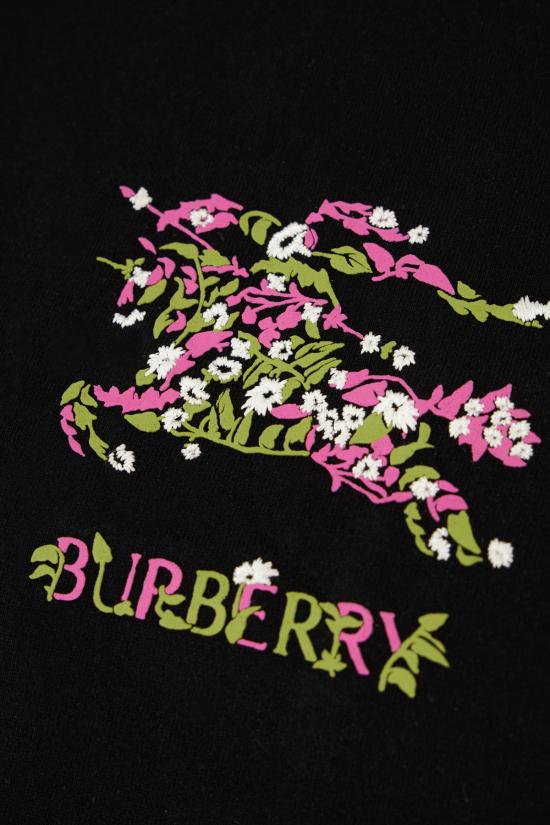 26SS 버버리 반팔 티셔츠 8118962 A1189 BLACK - BURBERRY
