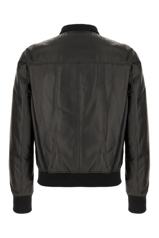 25FW 스튜어트 가죽 자켓 180PI 29 BLACK - STEWART