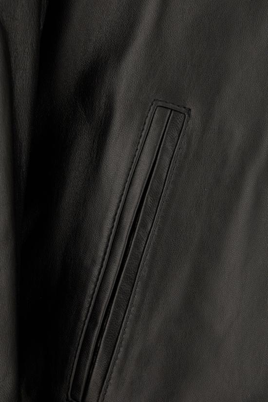 25FW 스튜어트 가죽 자켓 180PI 29 BLACK - STEWART