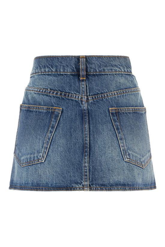 25FW 코페르니 데님 스커트 COPJ24F2029 BLU BLUE VINTAGE - COPERNI