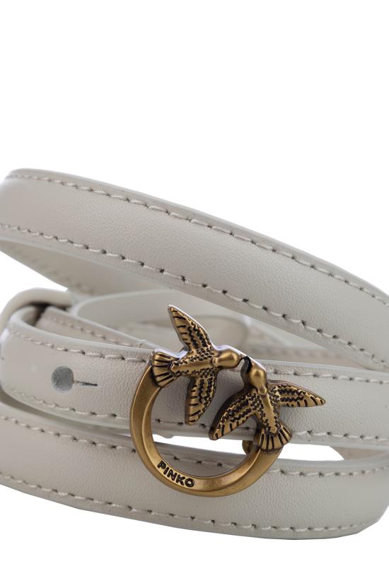 26SS 핑코 레귤러 벨트 102148A0F1 Z14Q BIANCO GOLD - PINKO