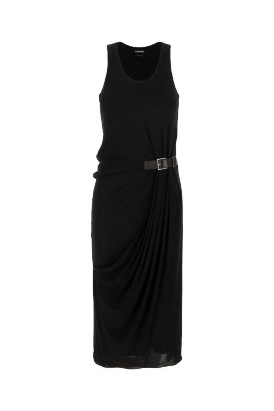 26SS 톰포드 롱 원피스 ABJ890JEX188 NAA BLACK