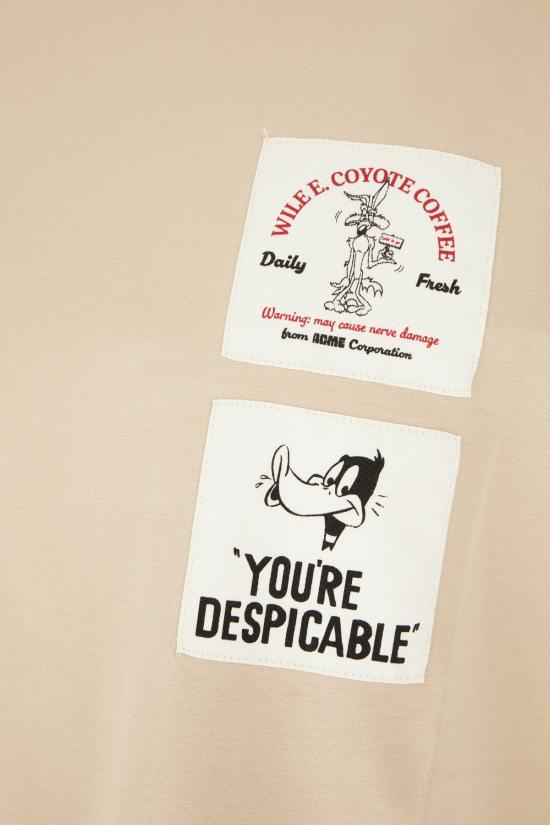 26SS 아이스 비 아이스버그 반팔 티셔츠 F0126318 1146 Beige - ICE B ICEBERG