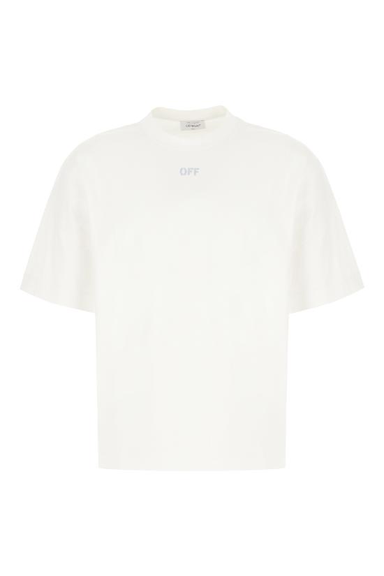 26SS 오프화이트 반팔 티셔츠 OMAA120S26JER00Y 1000 WHITE