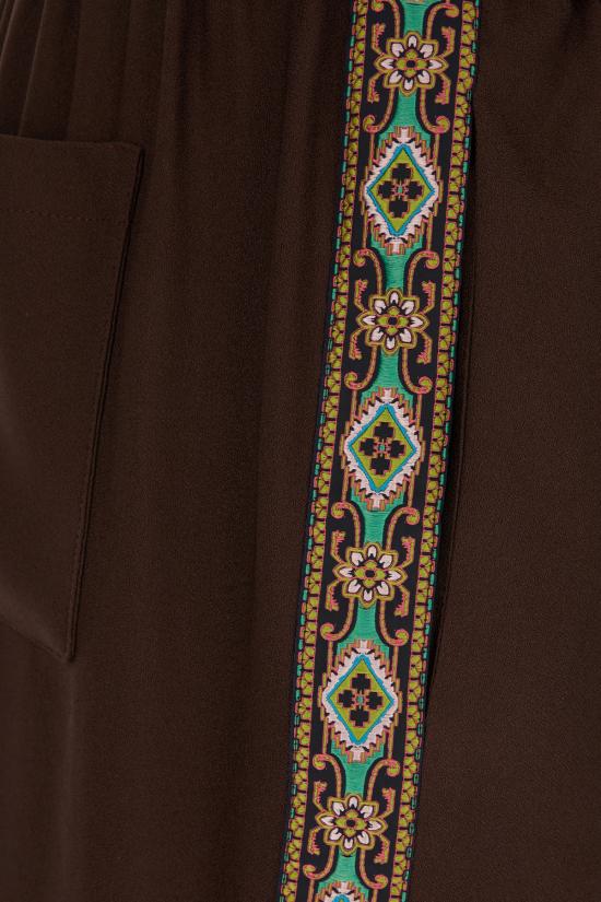 26SS 에트로 스트레이트 팬츠 WREA007299TUSO5 M1512 Marrone scuro - ETRO