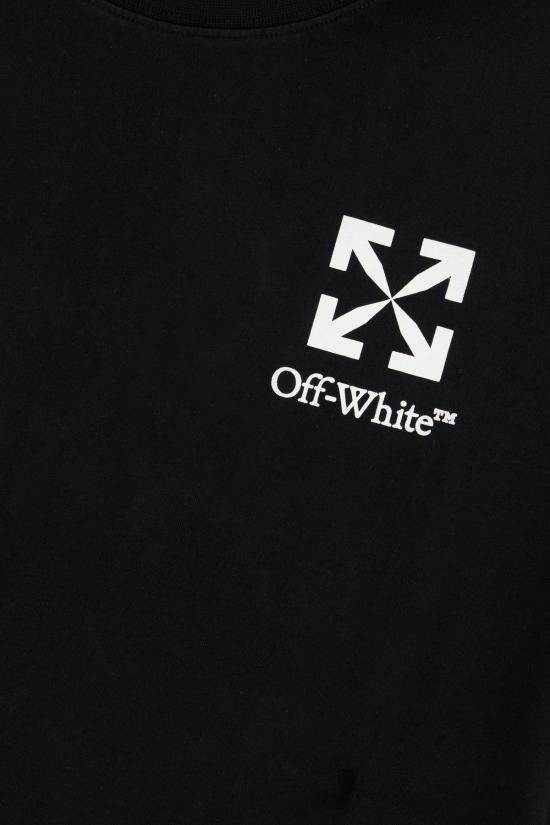 26SS 오프화이트 스몰 에로우 슬림 티셔츠 OMAA027S26JER00B 0001 BLACK - OFF WHITE