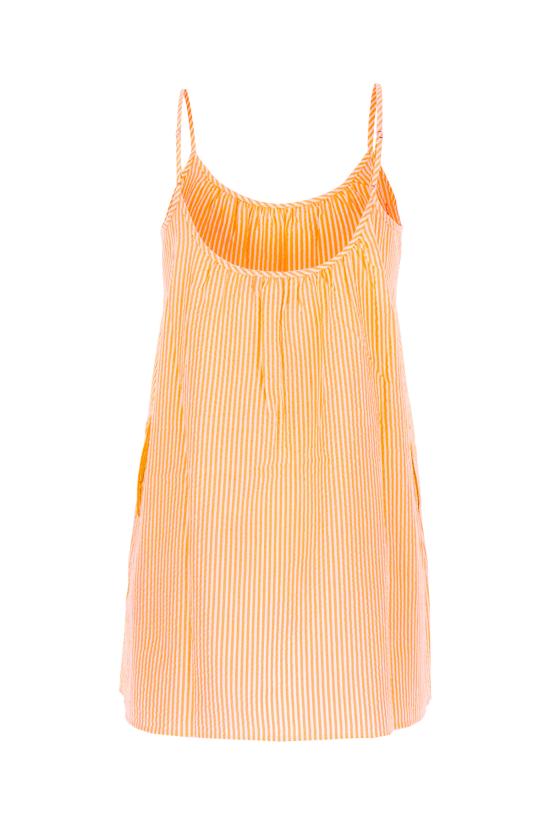 26SS 폴로 랄프로렌 미디 원피스 4P0782 612 CARROT CURL - POLO RALPH LAUREN