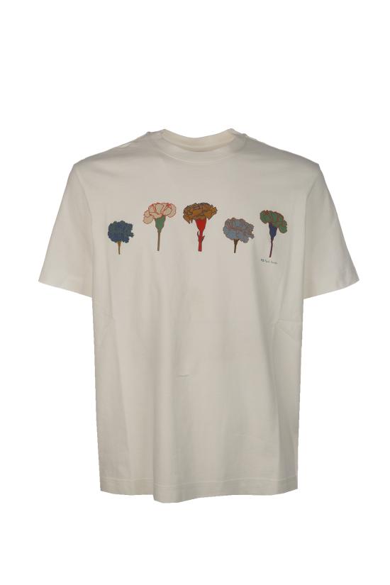 26SS 폴 스미스 반팔 티셔츠 M2R965XVP5584 02 OFF WHITE