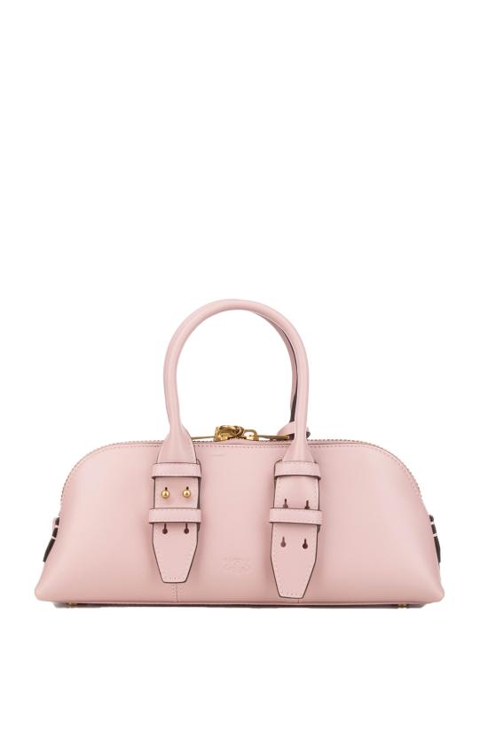 26SS 핑코 토트백 105334A0QO P26Q ROSA CHIARO ANTIQUE GOLD - PINKO