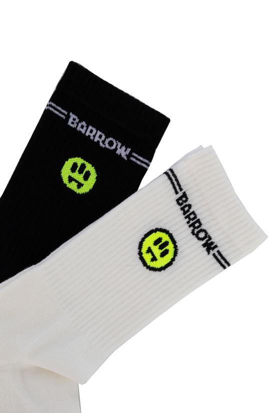 26SS 바로우 양말 S6BWUASO106 INT08 NERO COCCO BLACK COCONUT - BARROW