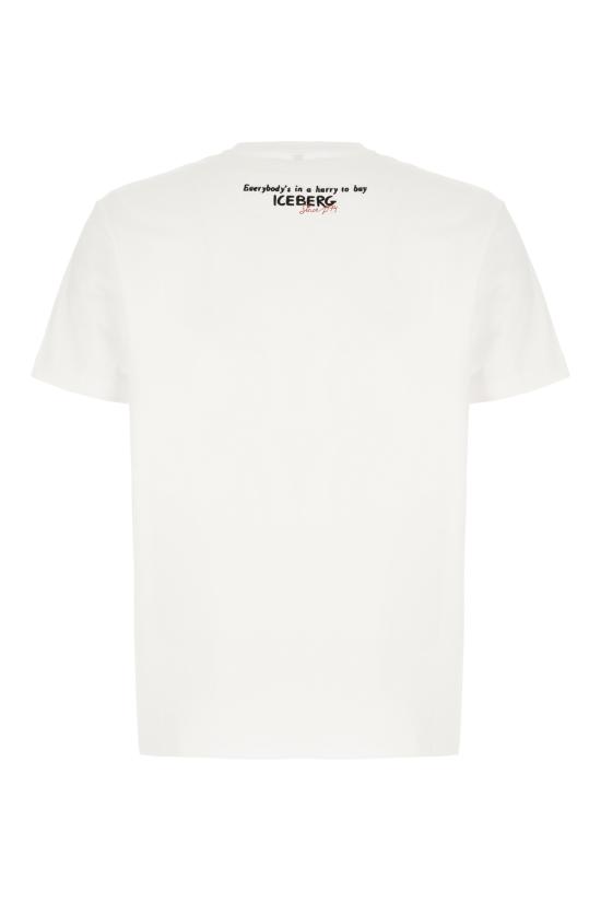 26SS 아이스 비 아이스버그 반팔 티셔츠 F0446325 1101 WHITE - ICE B ICEBERG