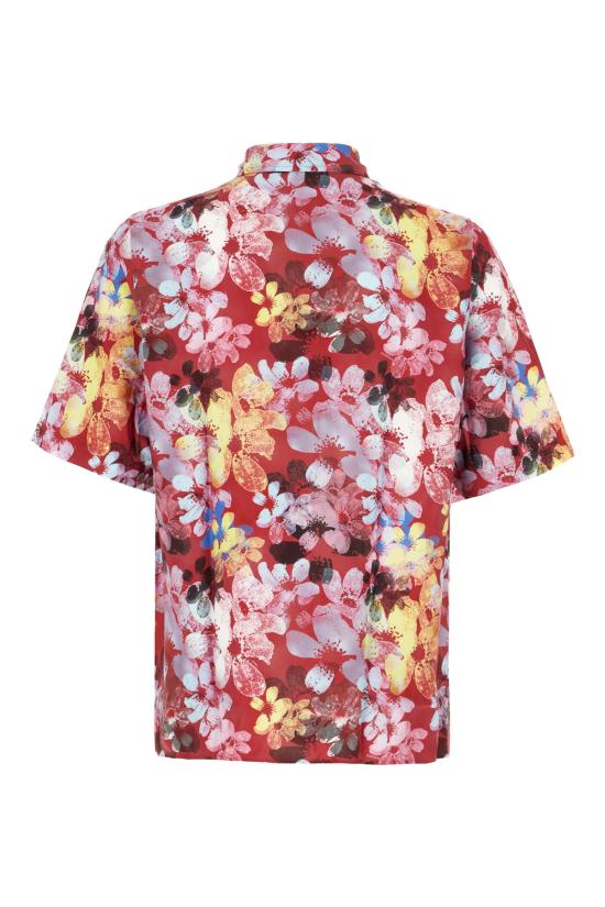 26SS 아이스 비 아이스버그 긴팔 셔츠 G1205293 FCX1 FANTASIA FONDO ROSSO - ICE B ICEBERG