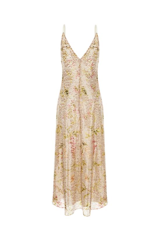 26SS 알베르타 페레티 롱 원피스 261U04511646 1888 Beige - ALBERTA FERRETTI