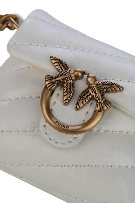 26SS 핑코 키링 105869A37O Z14Q BIANCO GOLD - PINKO