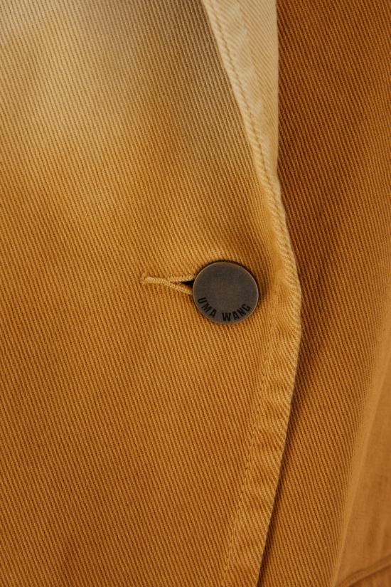 25FW 우마 왕 자켓 UW6030 UW224 TAN MUSTARD - UMA WANG