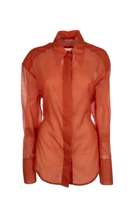 26SS ANNA MARIA PALETTI 셔츠 AUSTINGT 7 Mattone