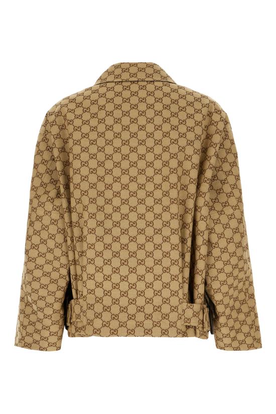 26SS 구찌 자켓 842660ZAF4S 2580 CAMMELLO EBONY - GUCCI