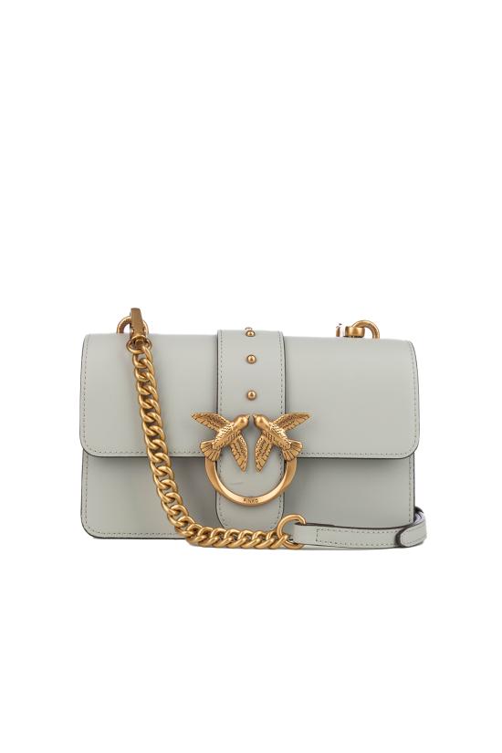 26SS 핑코 숄더백 105856A0F1 K32Q GRIGIO GOLD