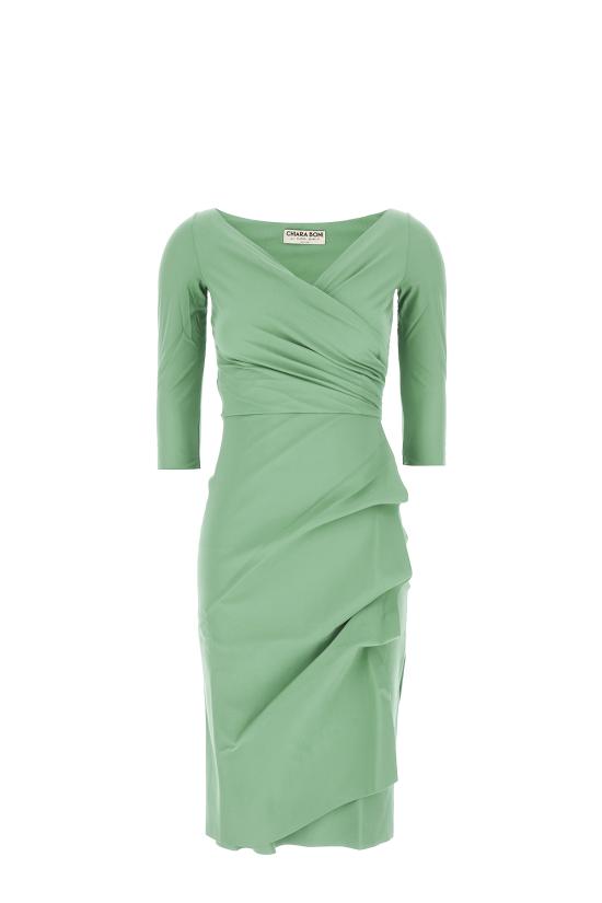 26SS 키아라보니 미디 원피스 ABCFLO108BS 67803 MINT JELLY