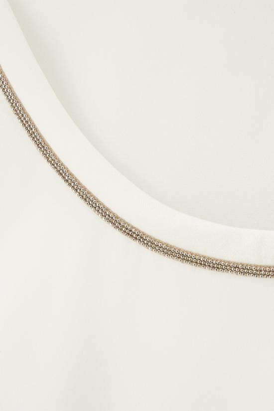 26SS 빠니깔레 민소매 티셔츠 D381145CA 0200 CREAM - Panicale