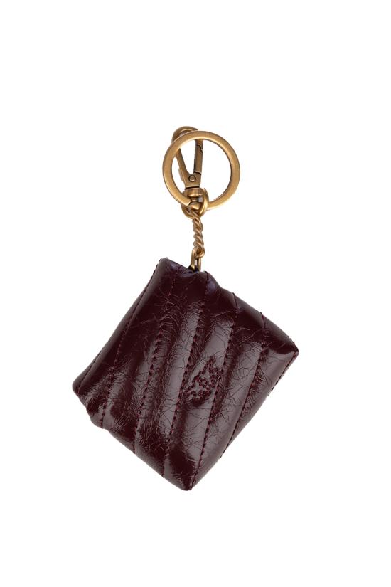 26SS 핑코 키링 105869A37O R49Q BURGUNDY - PINKO