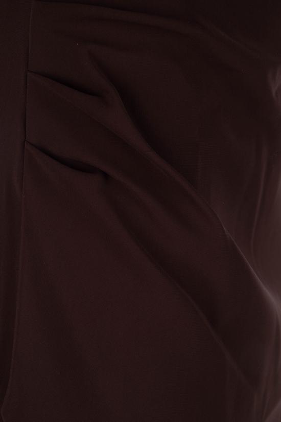 26SS 키아라보니 미디 원피스 ABLAJOURLONGBS 499 BROWN - CHIARA BONI