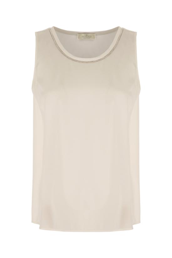 26SS 빠니깔레 민소매 티셔츠 D381145CA 0230 SAND