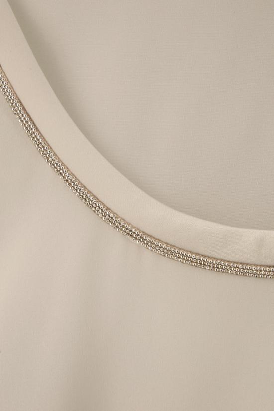 26SS 빠니깔레 민소매 티셔츠 D381145CA 0230 SAND - Panicale