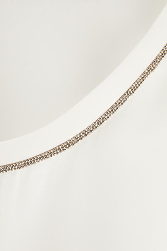 26SS 빠니깔레 반팔 티셔츠 D381121G 0200 CREAM - Panicale