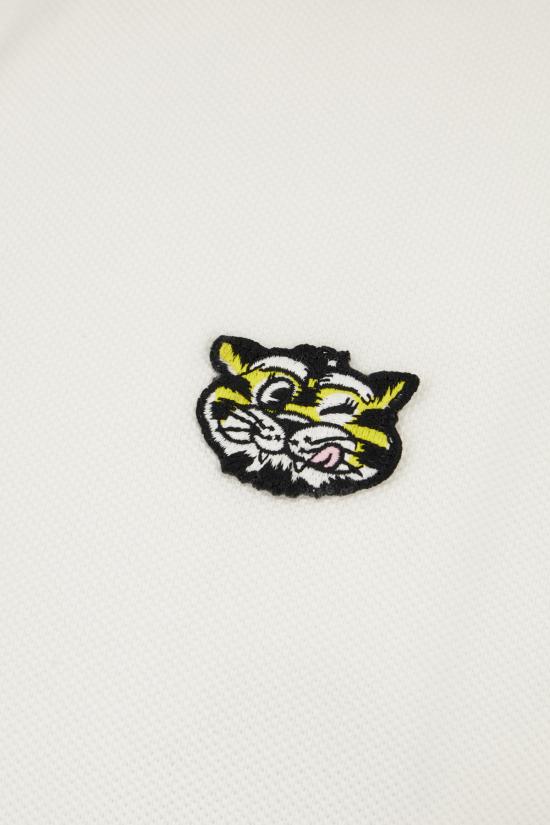 26SS 겐조 폴로 티셔츠 FG55PO1014PU 02 OFF WHITE - KENZO