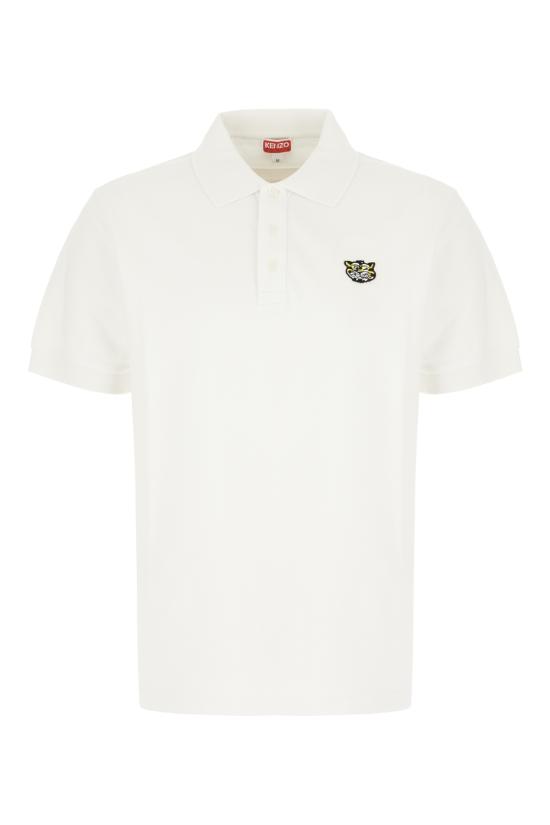 26SS 겐조 폴로 티셔츠 FG55PO1014PU 02 OFF WHITE