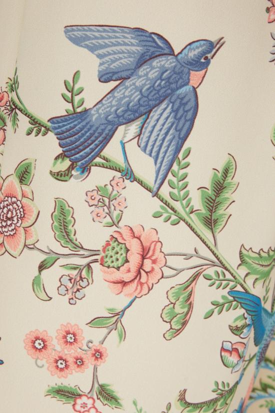 26SS 에트로 스트레이트 팬츠 WREA007299SPSI6 X0802 STAMPA UCCELLO DEL PARADISO - ETRO