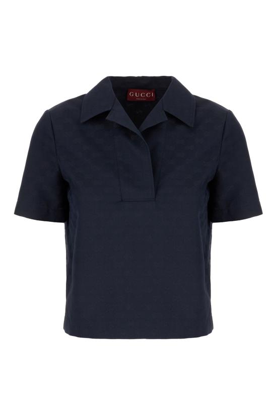 26SS 구찌 폴로 티셔츠 851981ZAQXT 4474 Blu