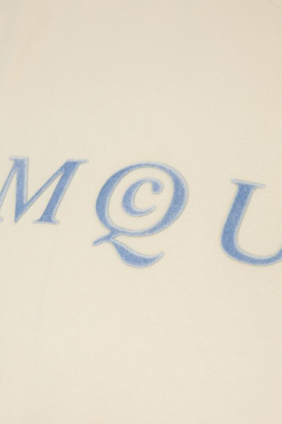 26SS 알렉산더 맥퀸 반팔 티셔츠 847750QTAD5 0997 GESSO ICE BLUE - ALEXANDER MCQUEEN