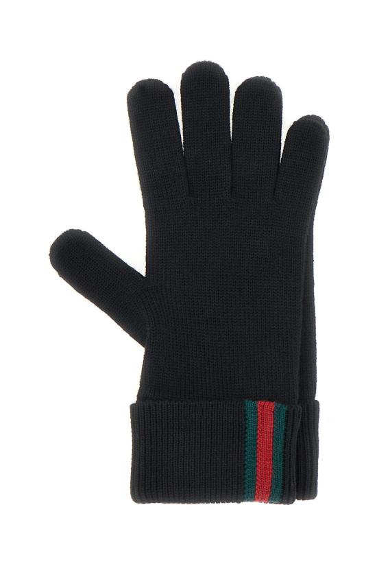 25FW 구찌 장갑 8341944G200 1000 BLACK
