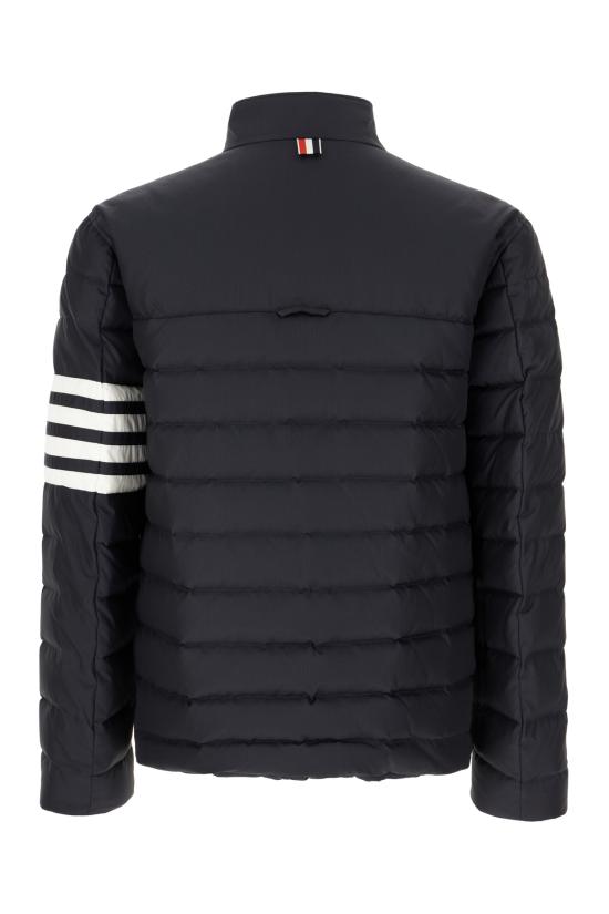 26SS 톰브라운 샤이니 립스탑 라이트웨이트 다운 필 4바 재킷 MJD136XF1095 415 NAVY - THOM BROWNE