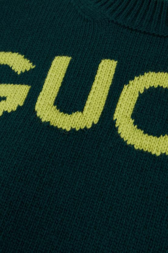 26SS 구찌 스웨터 851972XKEBC 3027 VERDE LIME - GUCCI